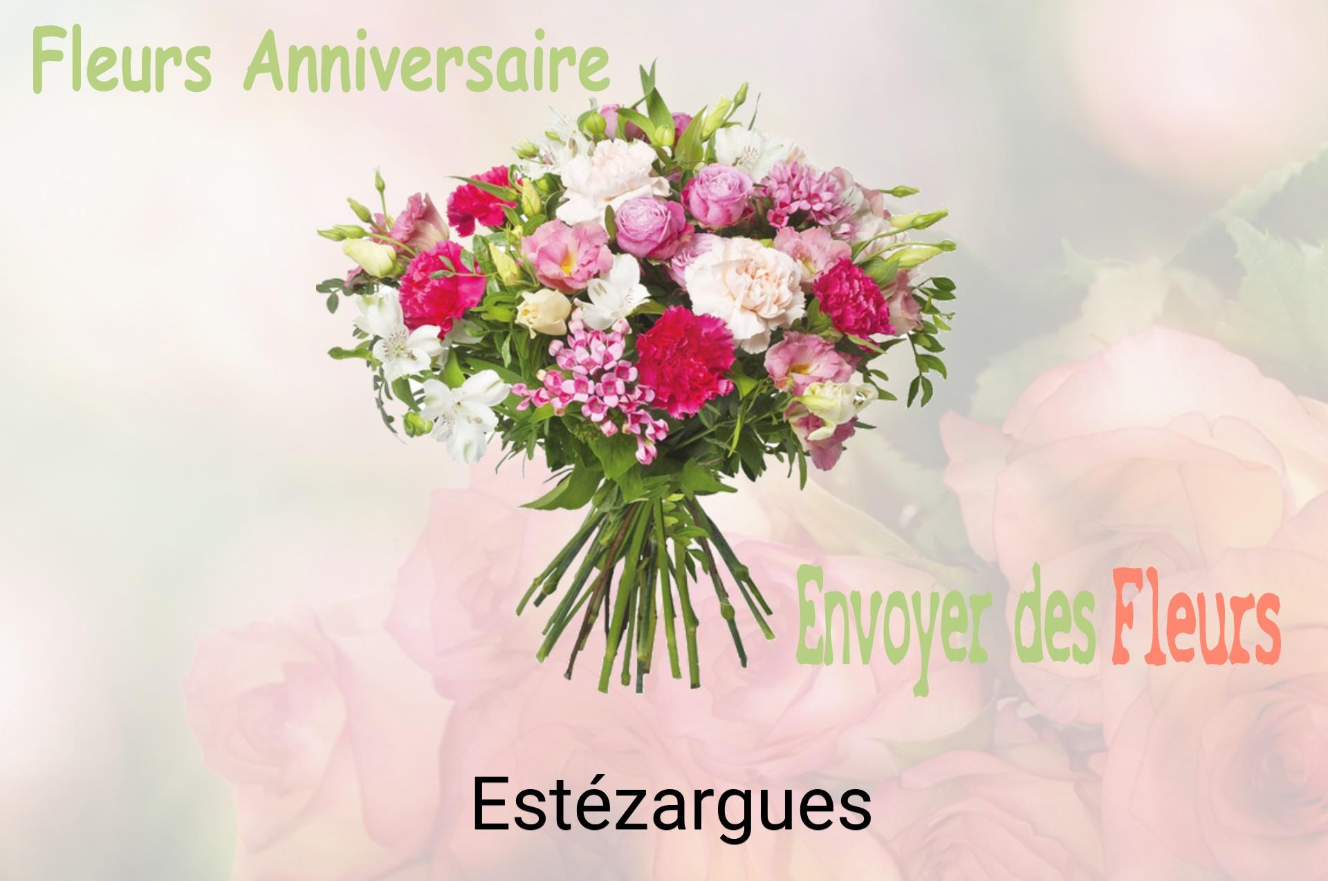 Bouquet de fleurs d’anniversaire livré à Estézargues
